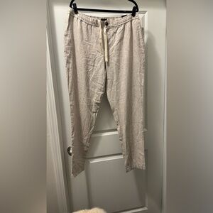 14th & Union Light Khaki Drawstring Pants